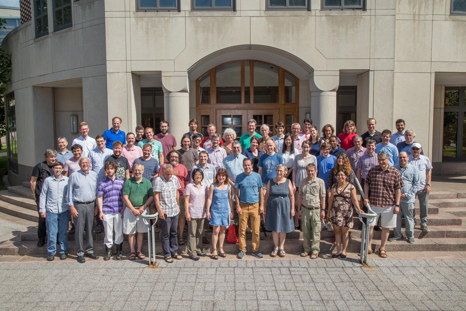Group photo of the participants of AofA 2017 in Princeton